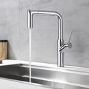 JY-8831 Hot Selling pull-out/pull-down Brass Matte Black Dual Mode Sink Taps Mixer Kitchen Faucet With Pull Down Sprayer