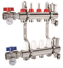 Manifold HL-2210 2+1 way brass manifold 